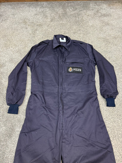 Ex Northumbria Police Derby Unitex Coverall Riot Suit XL Riot Overalls - Badged