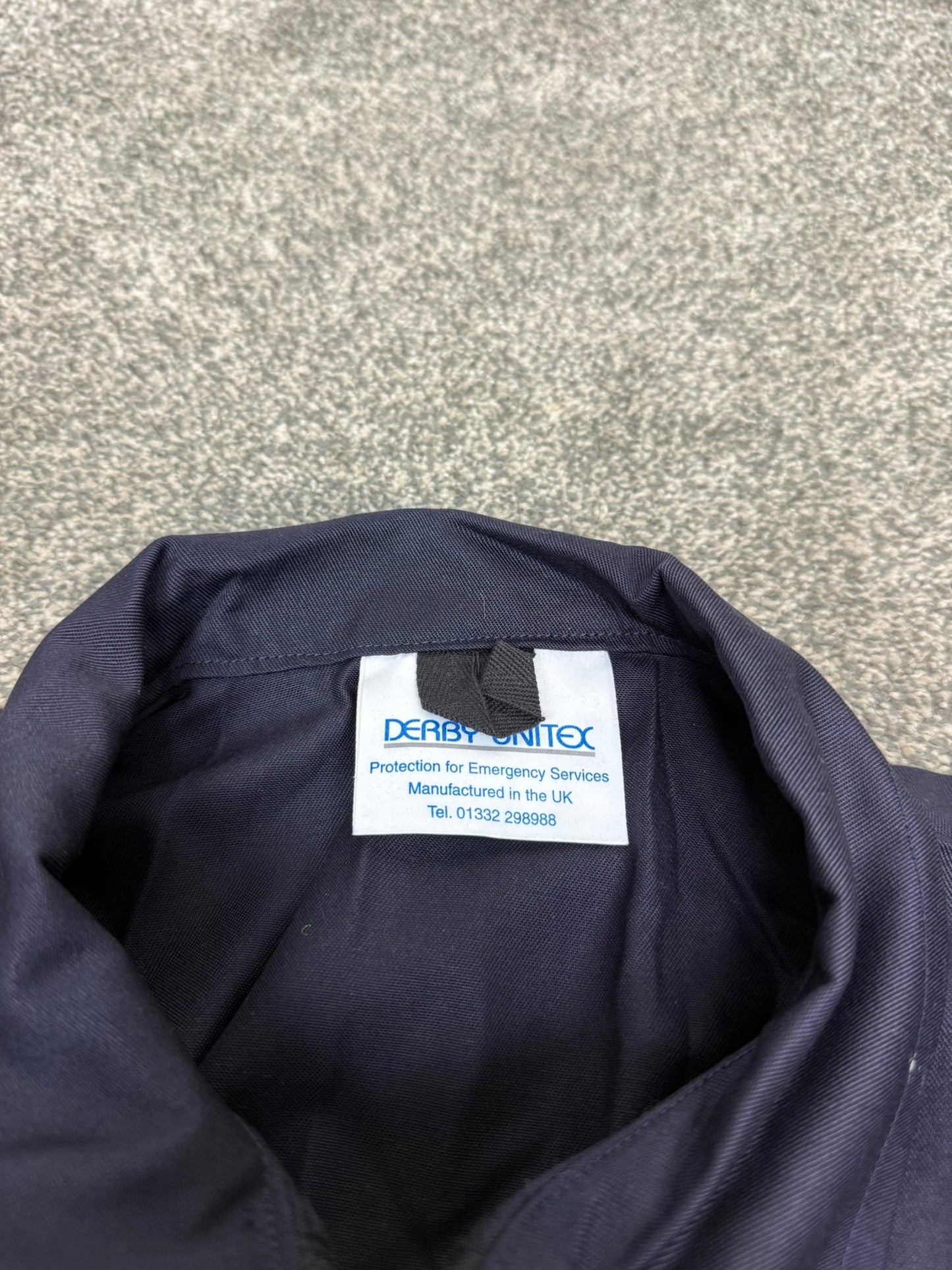 Ex Northumbria Police Derby Unitex Coverall Riot Suit XL Riot Overalls - Badged