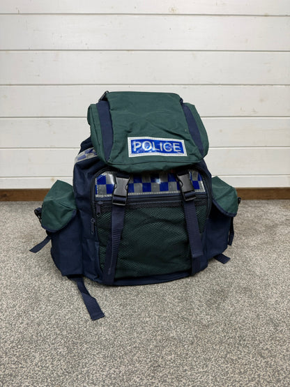 Ex Police Backpack Rucksack BADGED Collector TV Film Display