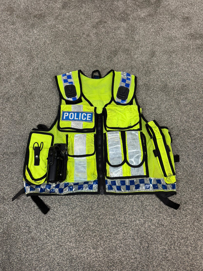 Ex Police Hi Vis Utility Tactical Vest Dog Handler Patrol Collector Display TV Film Uniform