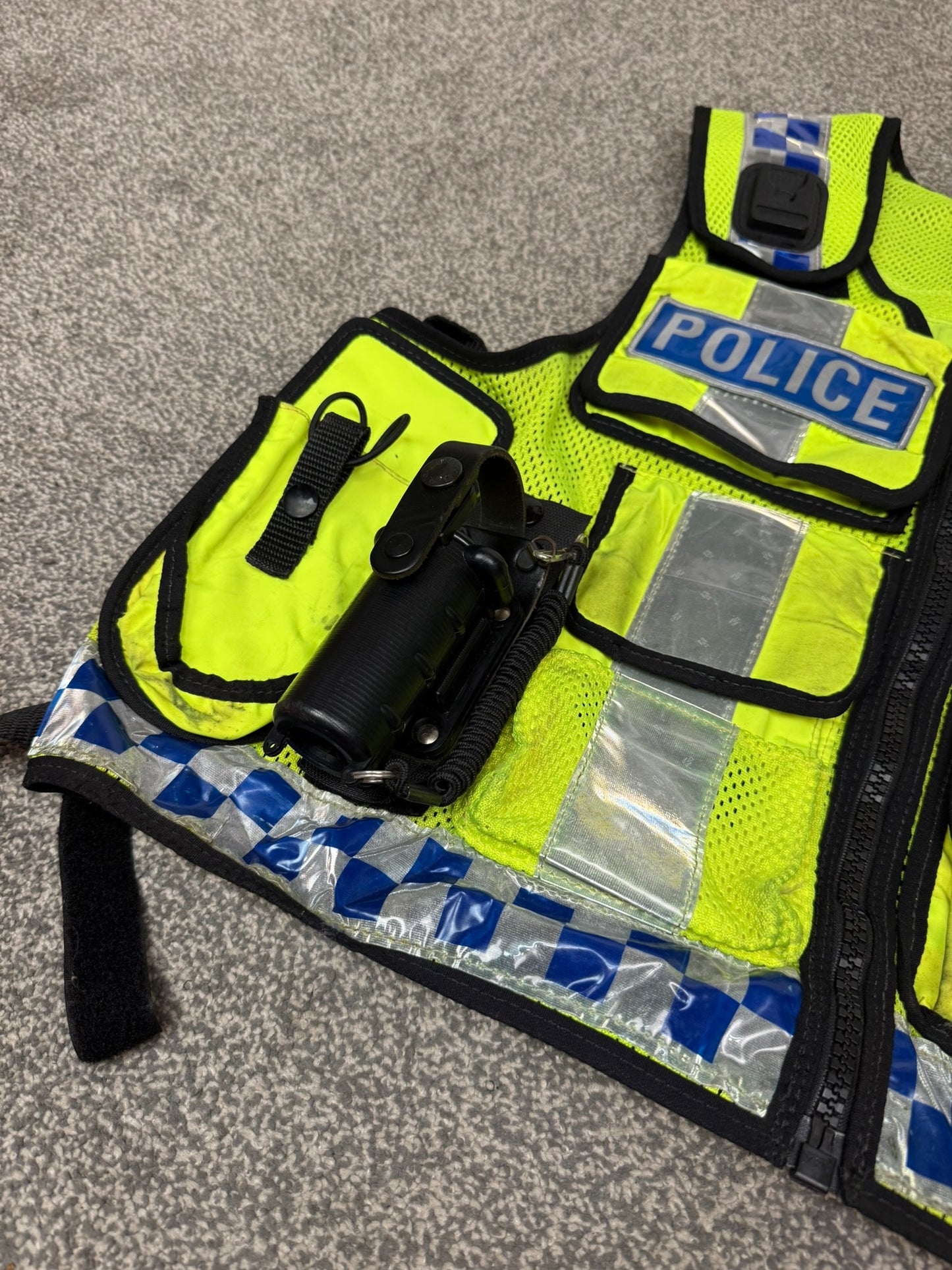 Ex Police Hi Vis Utility Tactical Vest Dog Handler Patrol Collector Display TV Film Uniform