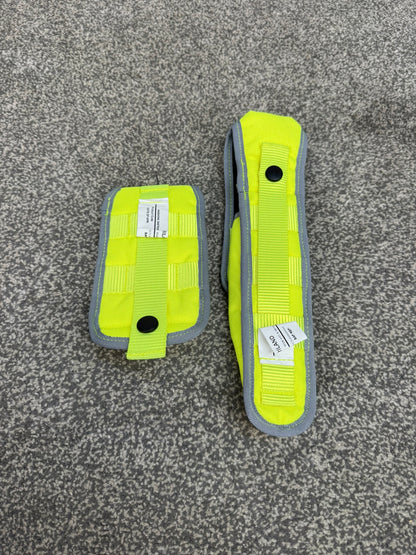 2x Safariland Hi Vis Molle Pouch Ex Police Vest Pouches Security