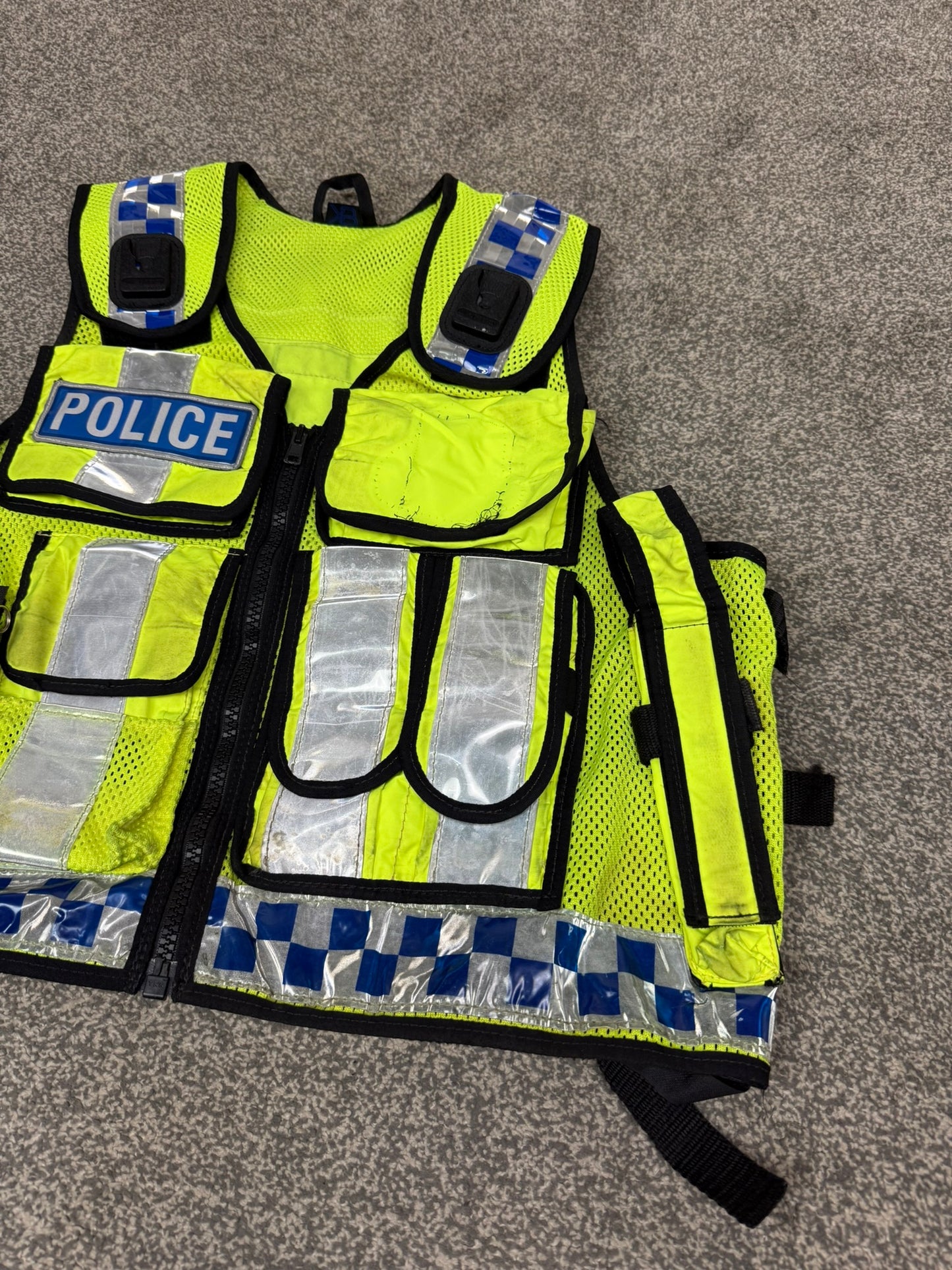 Ex Police Hi Vis Utility Tactical Vest Dog Handler Patrol Collector Display TV Film Uniform