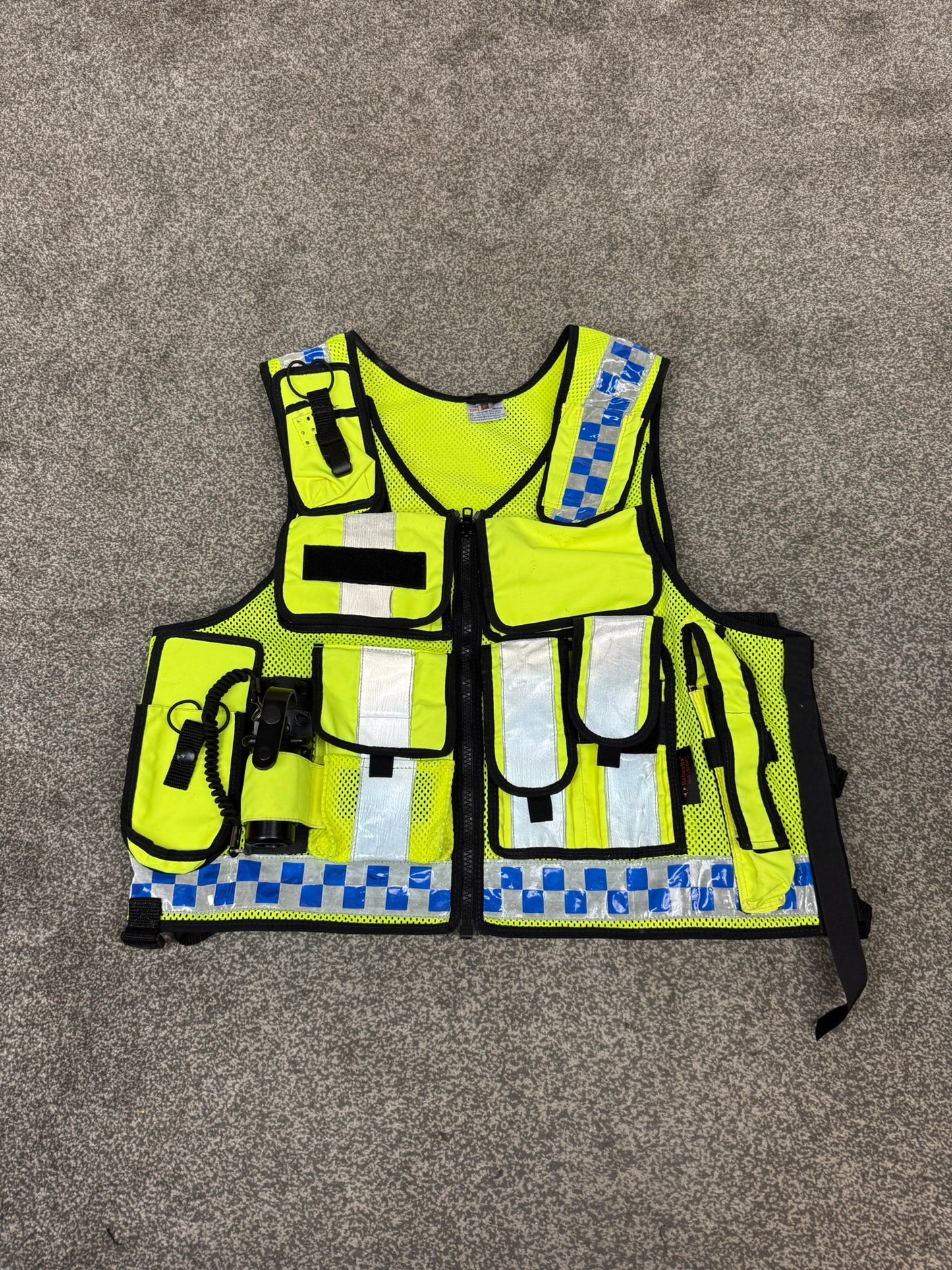 Ex Police Hi Vis Utility Tactical Vest Dog Handler Security Patrol