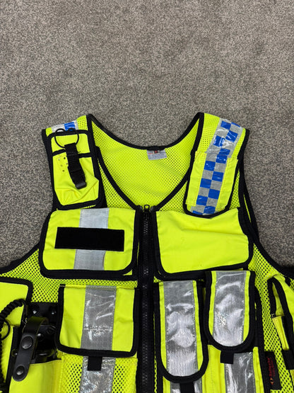 Ex Police Hi Vis Utility Tactical Vest Dog Handler Security Patrol
