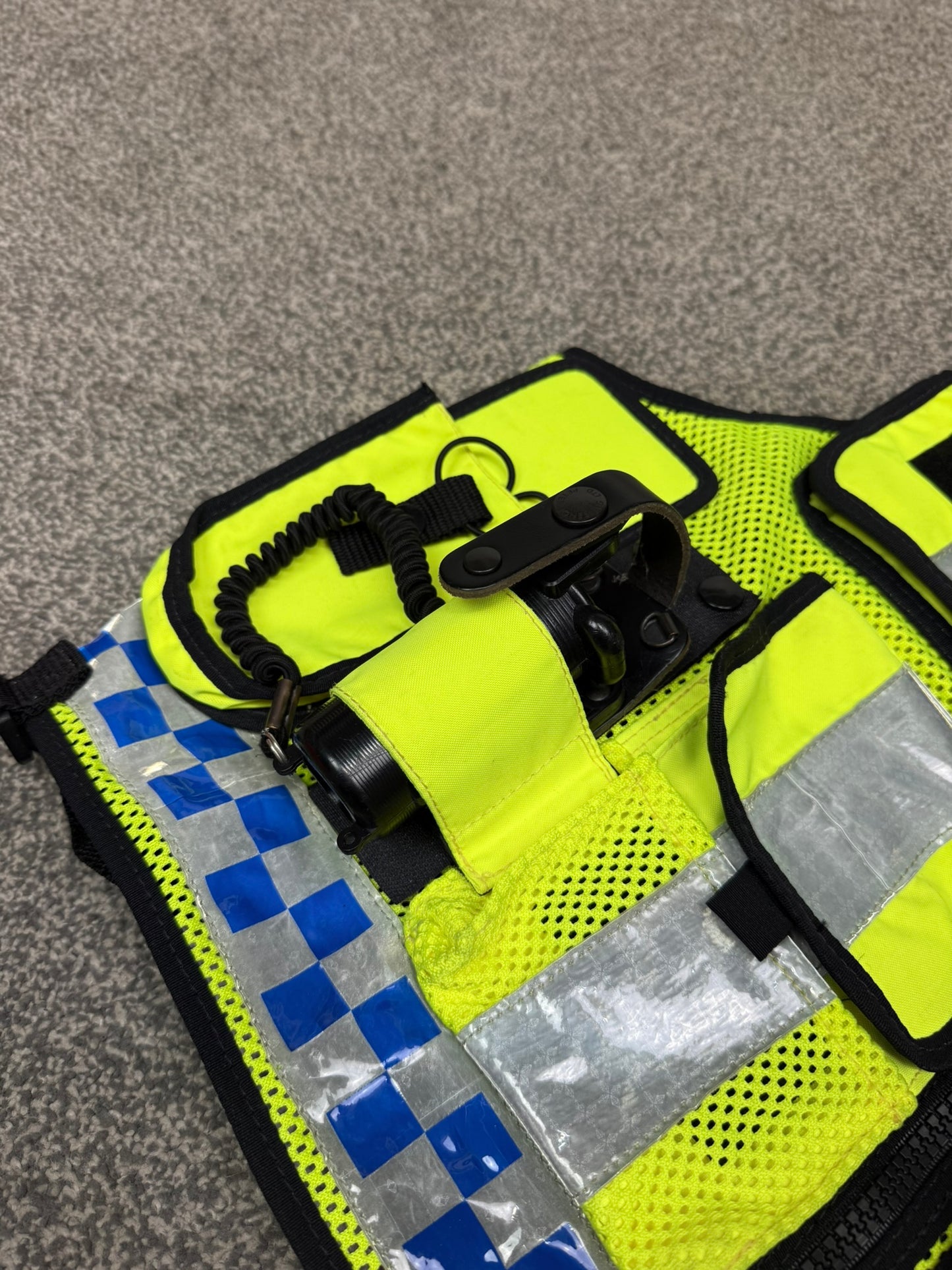 Ex Police Hi Vis Utility Tactical Vest Dog Handler Security Patrol