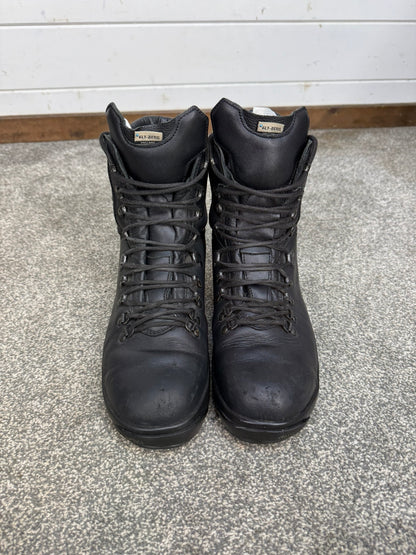 Altberg Peacekeeper P3 VS Black Leather Waterproof Combat Boots Size UK 9