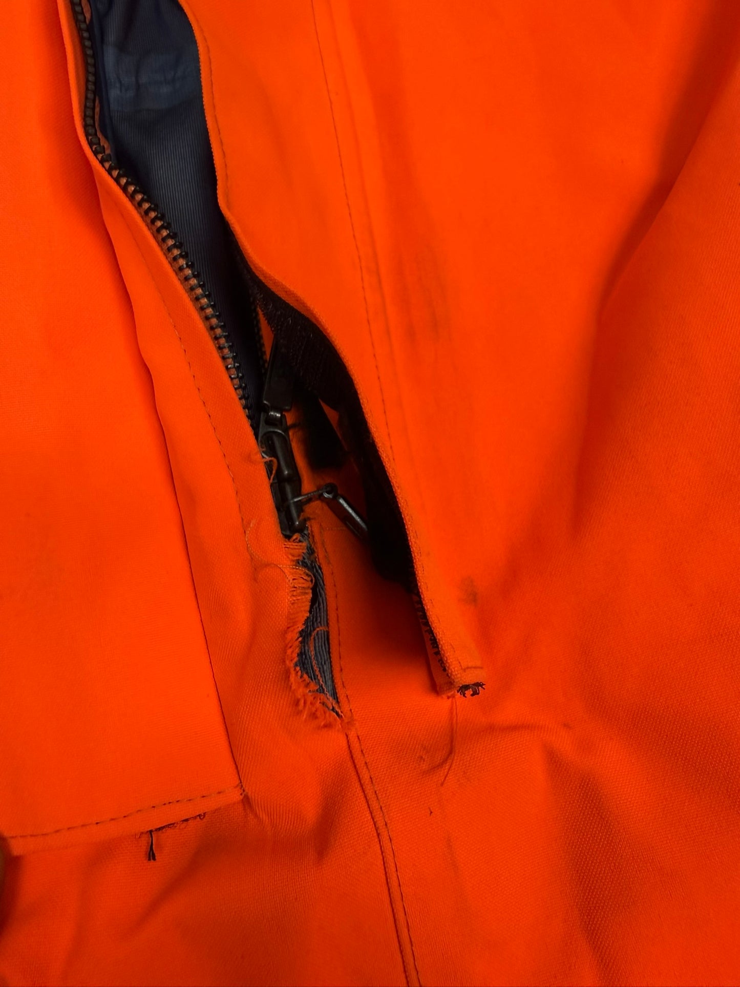 Ex Police Orange Remploy CBRN Peeler Waterproof Coverall Overall Suit 180/100