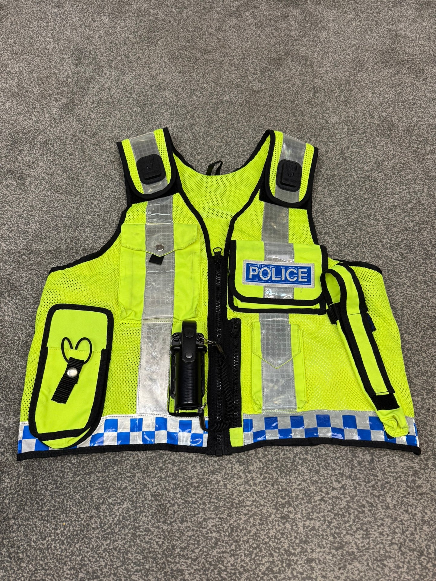 Ex Police Hi Vis Utility Tactical Vest Dog Handler Patrol Collector Display TV Film Uniform