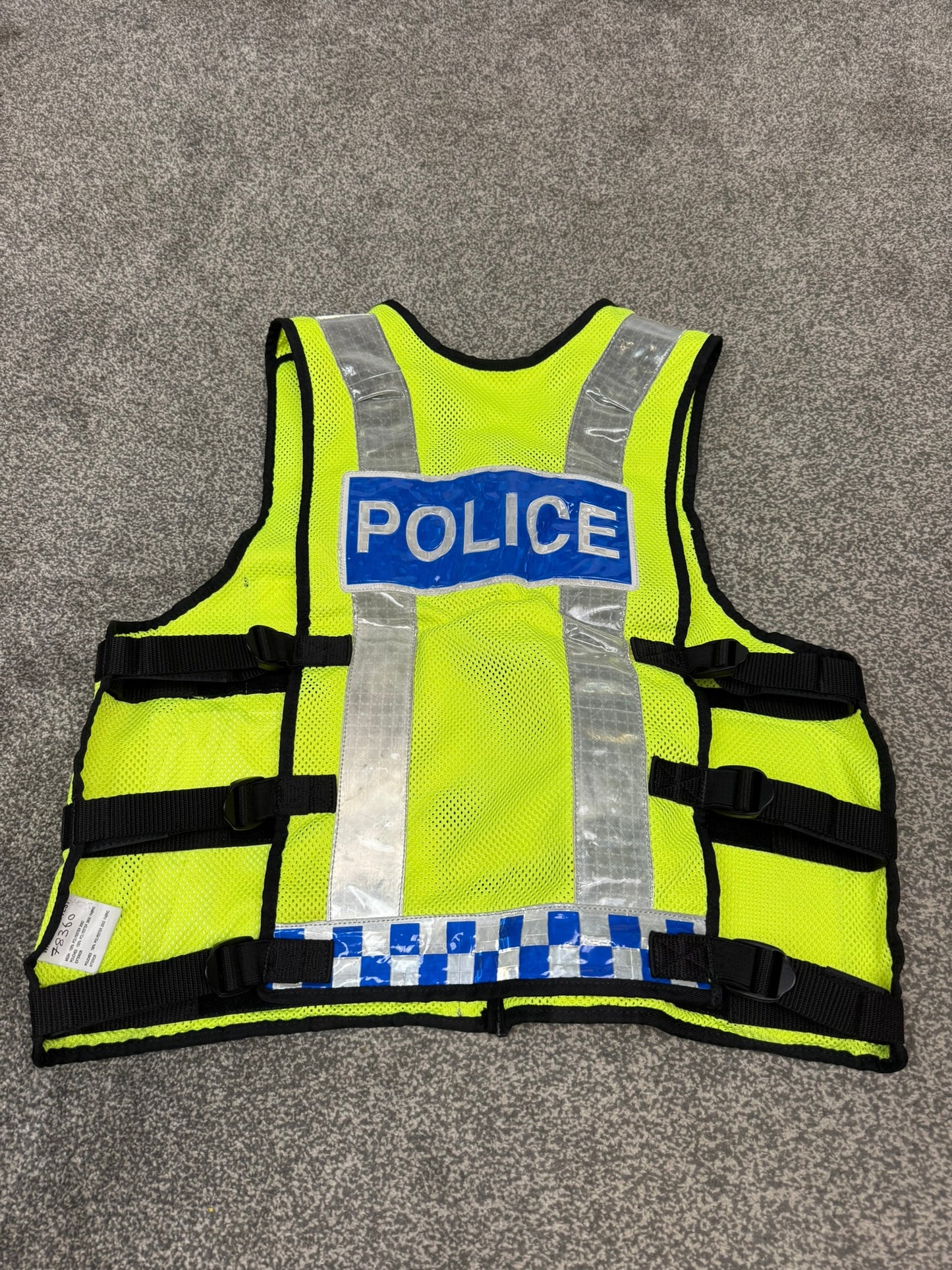 Ex Police Hi Vis Utility Tactical Vest Dog Handler Patrol Collector Display TV Film Uniform
