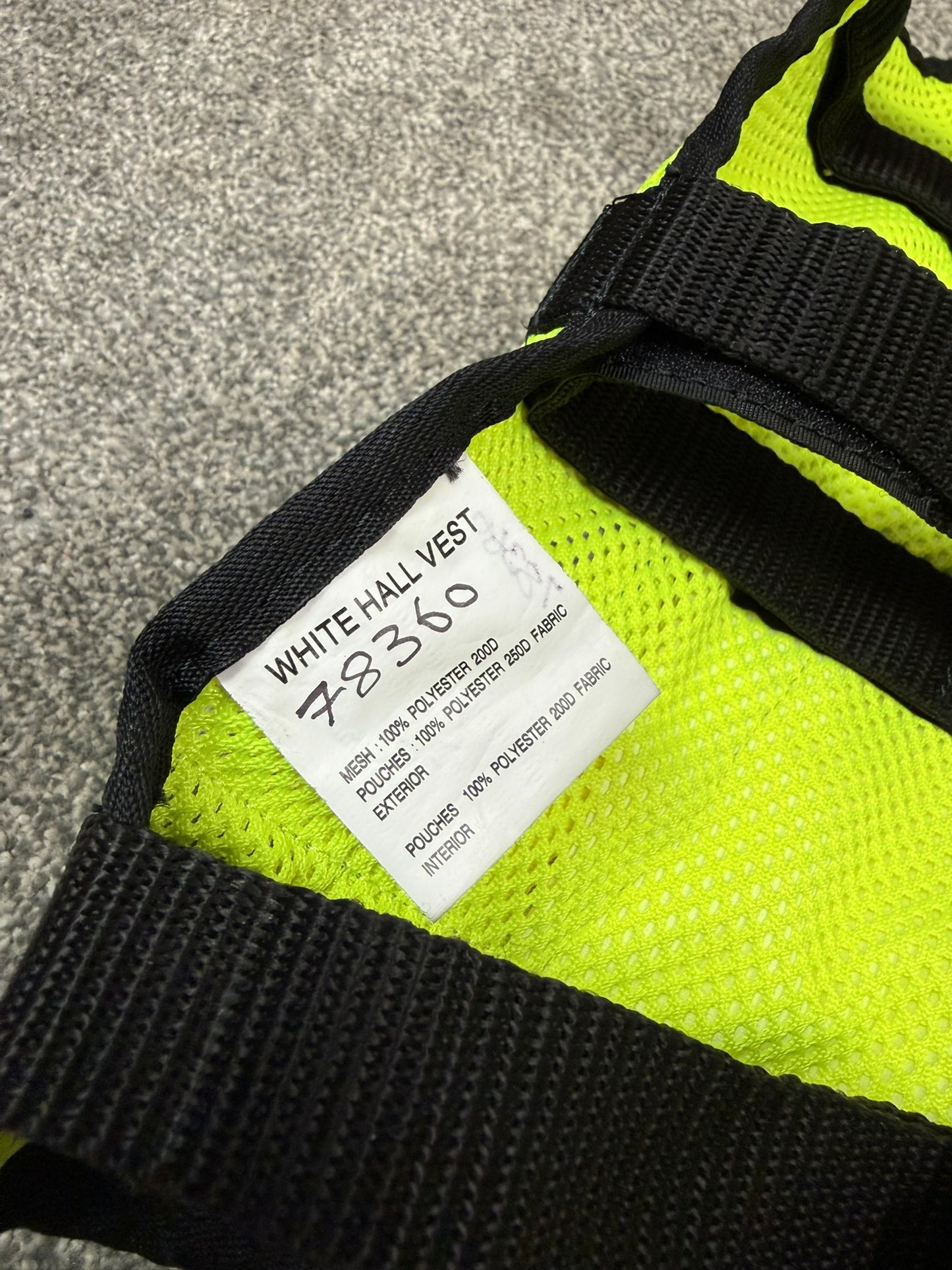 Ex Police Hi Vis Utility Tactical Vest Dog Handler Patrol Collector Display TV Film Uniform
