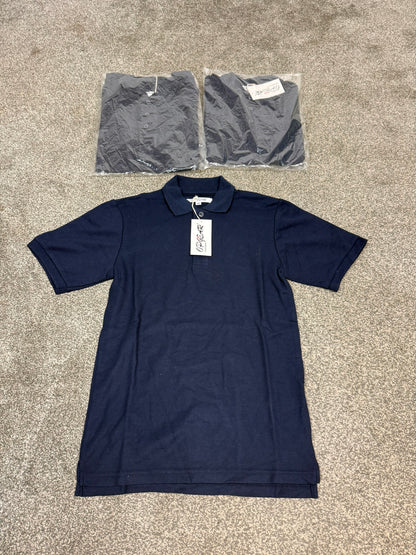 Op Gear Navy Blue Polo Shirts x3 T-Shirt Job Lot Bundle - X Small
