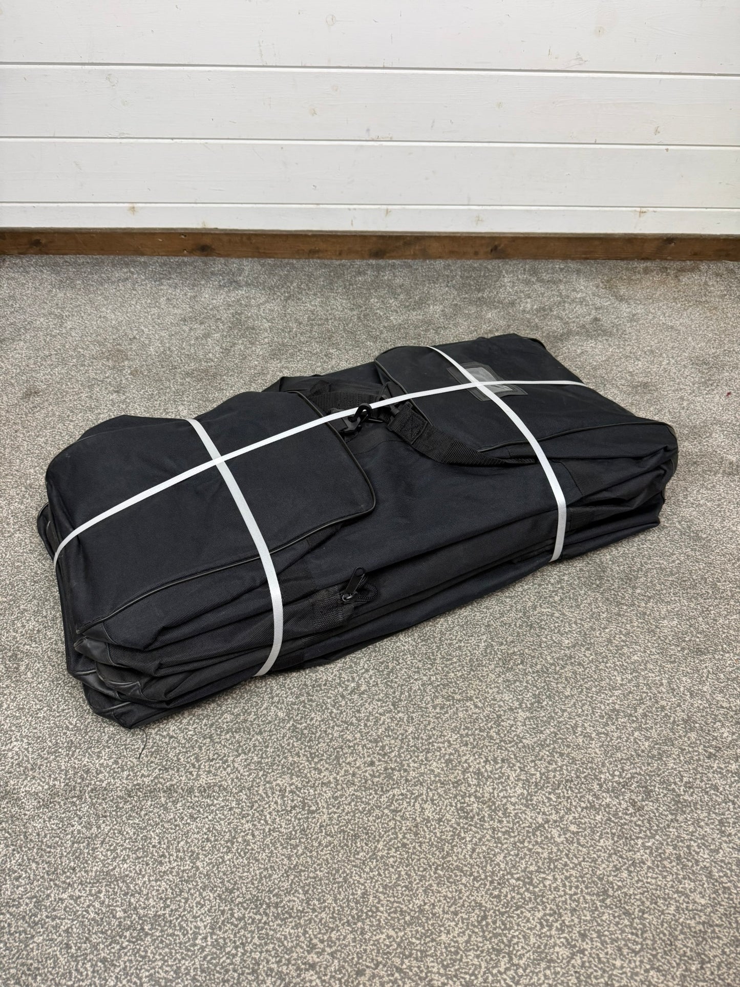 Ex Police Black Holdall Bag x5 Duffle Kit Bag Gym Security Travel Bag