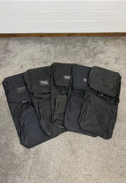 Ex Police Black Holdall Bag x5 Duffle Kit Bag Gym Security Travel Bag