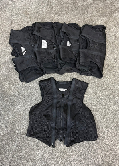 Ex Police Body Armour Cover x5 Plain Black - Resale TV Film Security Uniform