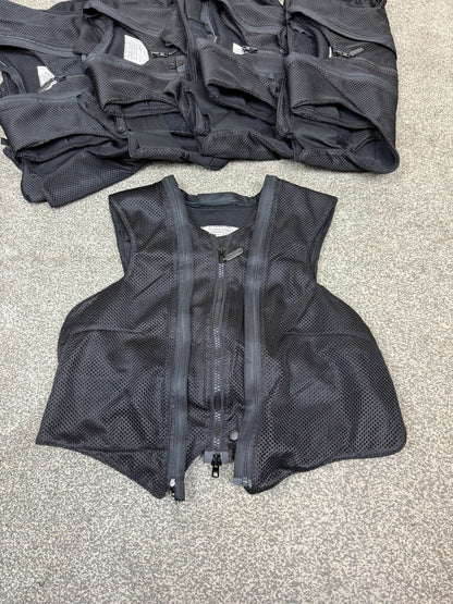 Ex Police Body Armour Cover x5 Plain Black - Resale TV Film Security Uniform