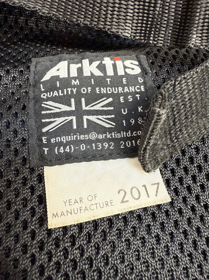 Ex Police Black Arktis Tactical Utility Vest & Pouches Security Airsoft - Small