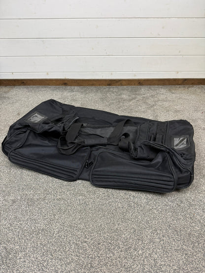 Ex Police Large Black Wheeled Holdall 130L Deployment Travel Kit Bag - Grd A