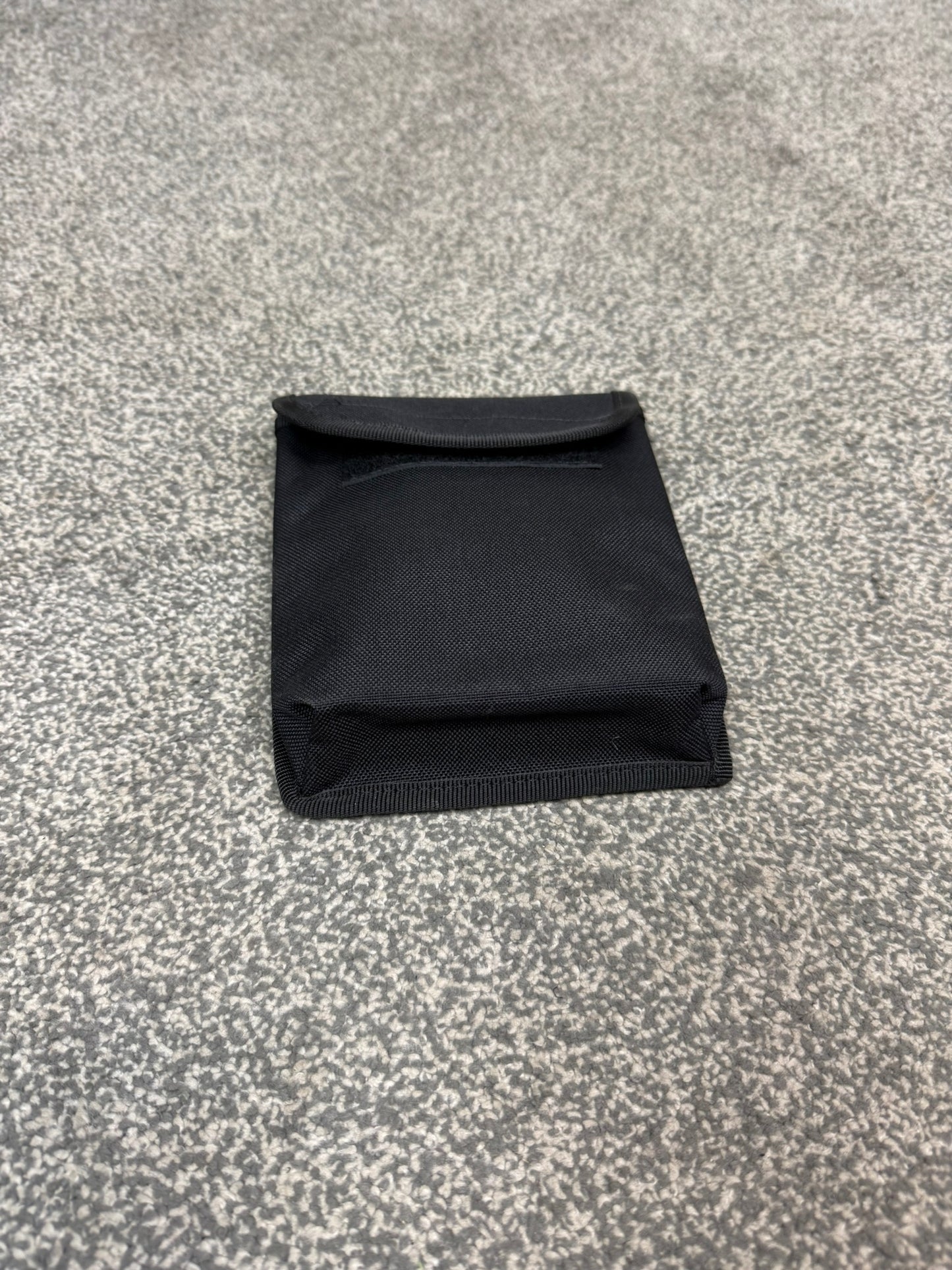 Ex Police Protec Black Notebook Utility Belt Pouch 7x5" Security Medical