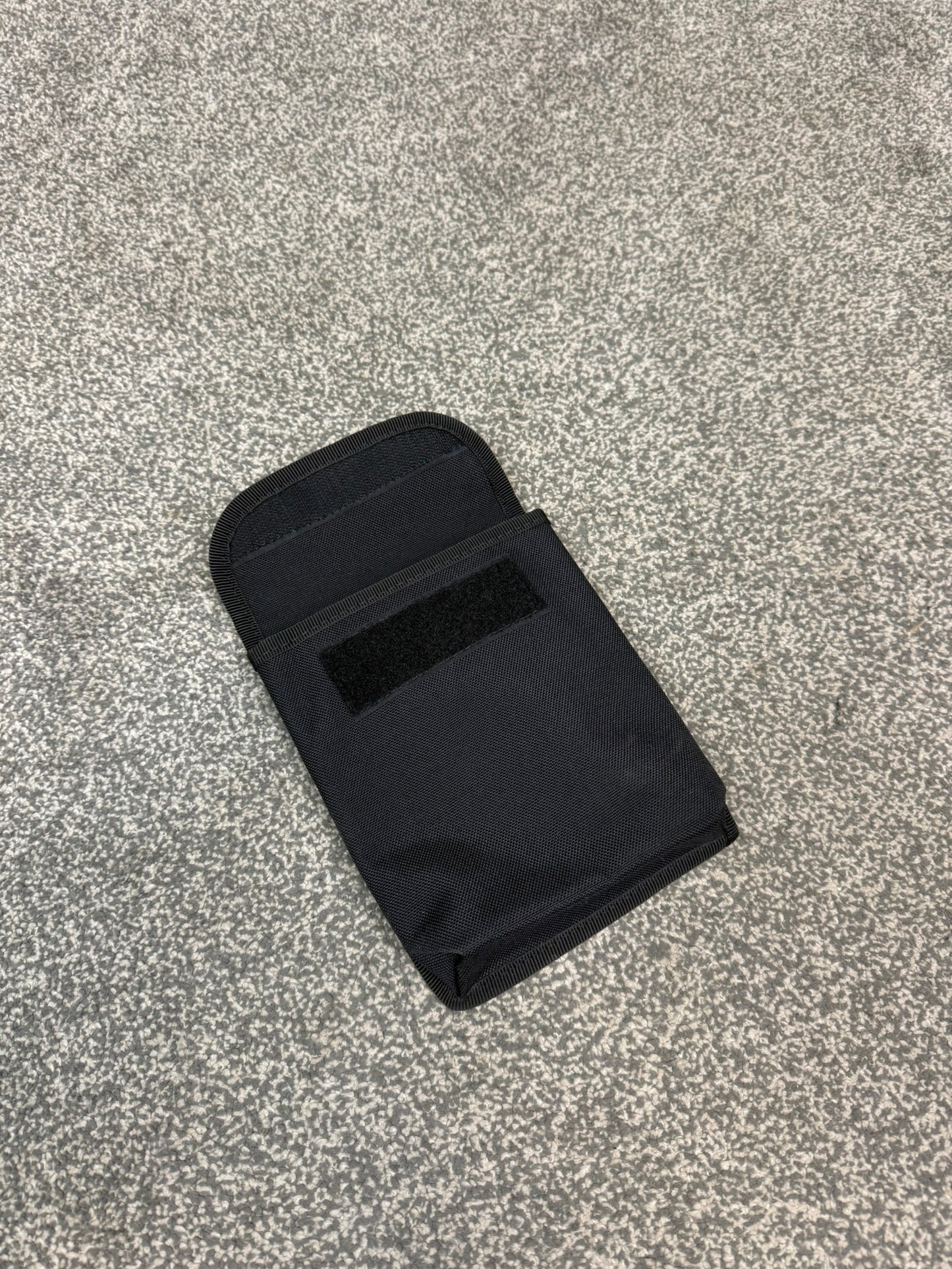 Ex Police Protec Black Notebook Utility Belt Pouch 7x5" Security Medical