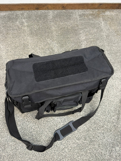Ex Police Black Patrol Bag Duty Kit Bag - Paramedic Security Medic