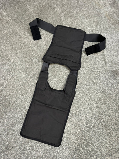 Ex Police Mehler Ballistic Body Armour Hard Plate Carrier Vest Cover