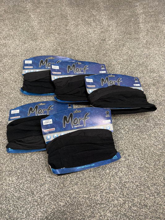 5x Ex Police Snood Beechfield Suprafleece Black Winter Security Scarf Morf Patrol NEW