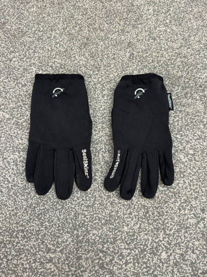 Ex Police Sealskinz Fleece Gloves - Large Fishing Hiking Security Outdoor Work