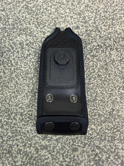 Ex Police Klickfast Sepura SRP SRH Leather Radio Case Peter Jones