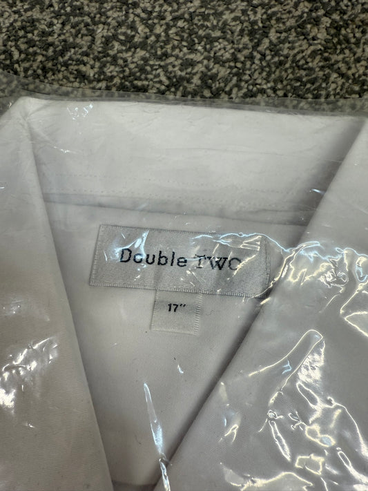 NEW 2x Police White Shirt Short Sleeve 17" Collectors Film / TV Uniform