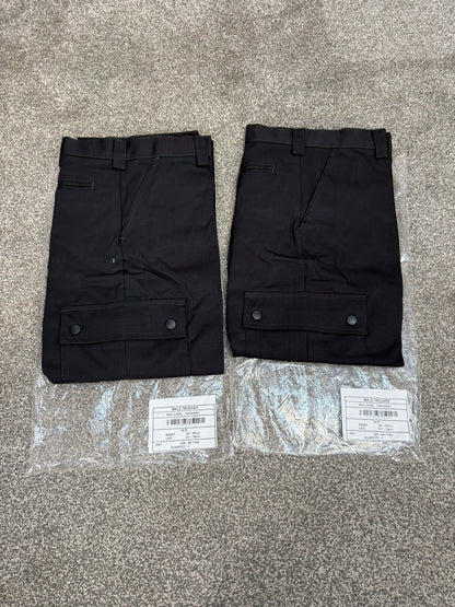 2x NEW Ex Police Men's Ripstop Cargo Trousers 34" Waist Security Uniform