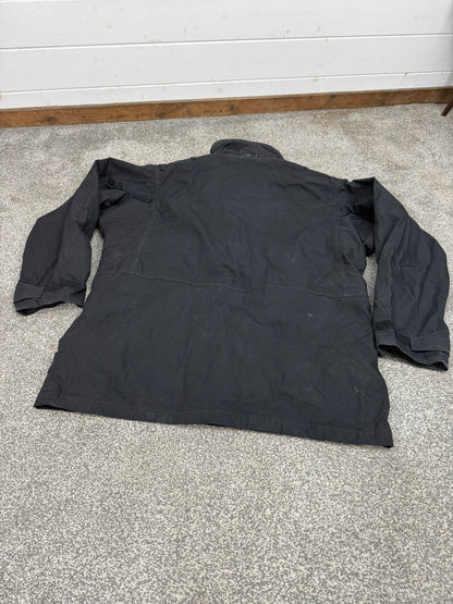 Ex Police Arktis Black Jacket Coat Security Smock Large - Damaged