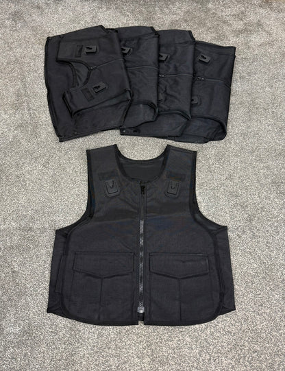 Ex Met Police Body Armour Cover x5 Mixed - Resale TV Film Security Uniform