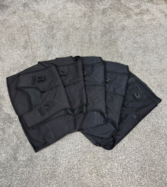 Ex Met Police Body Armour Cover x5 Mixed - Resale TV Film Security Uniform