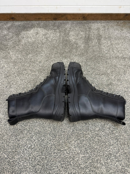 Ex Police Magnum Elite Shield Met Combat Boots Black Leather UK 9.5 Security Work