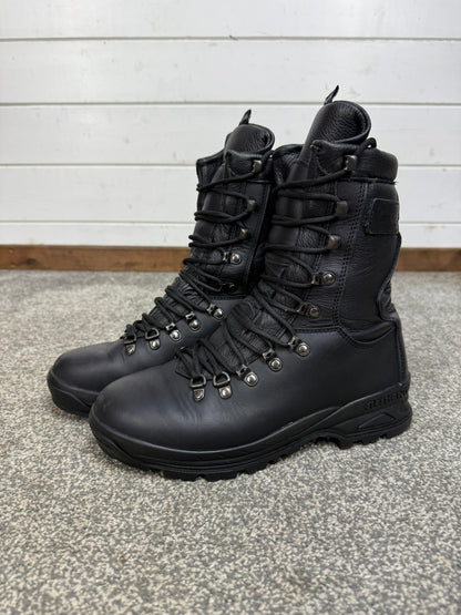 Altberg Field & Fell Black Leather Waterproof Boots VGC Size UK 7.5 Ex Police