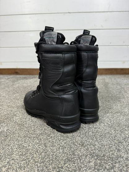 Altberg Field & Fell Black Leather Waterproof Boots VGC Size UK 7.5 Ex Police