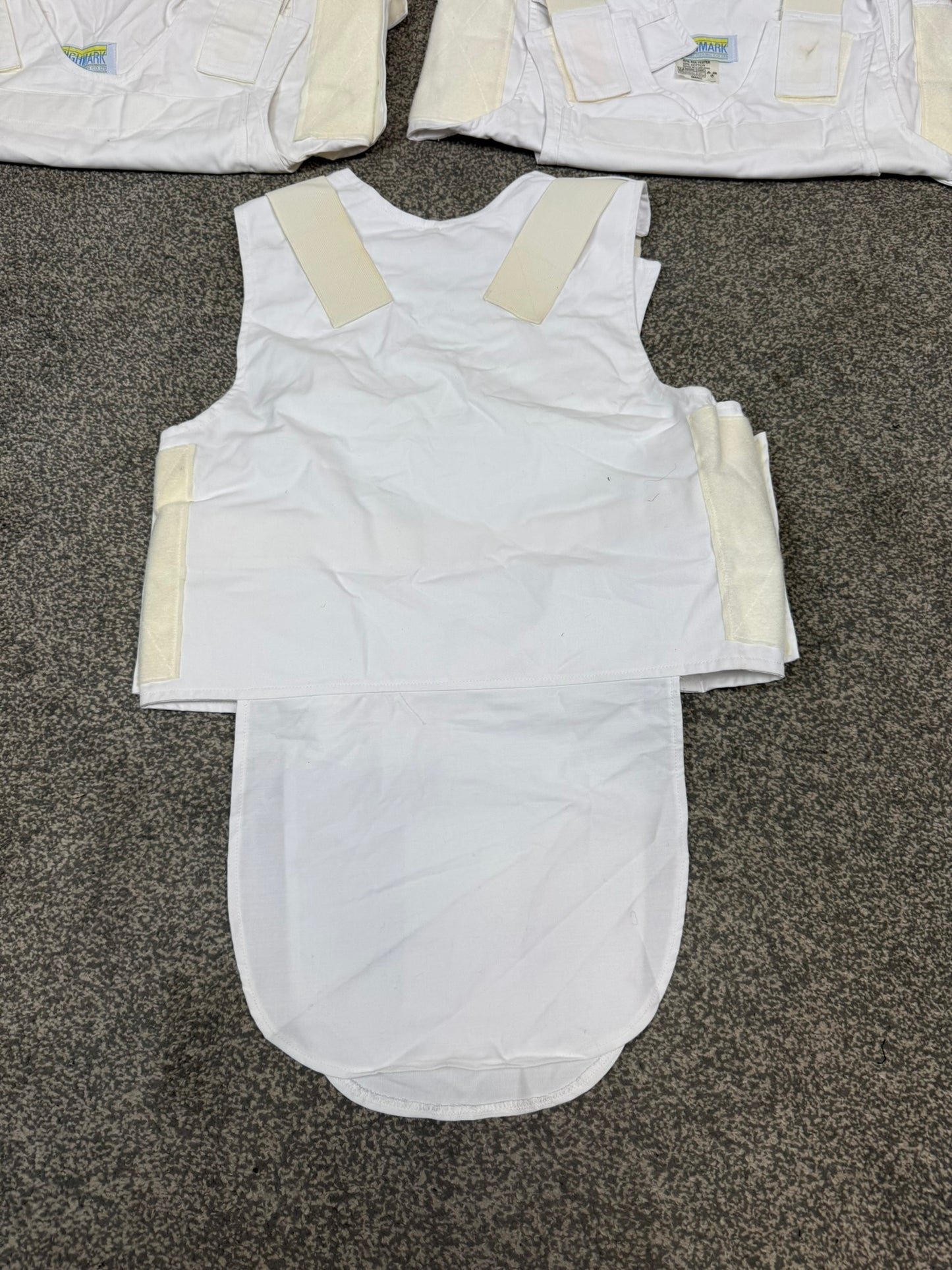 Ex Police White Covert Body Armour Cover Highmark x9 - Resale TV Film Security Uniform