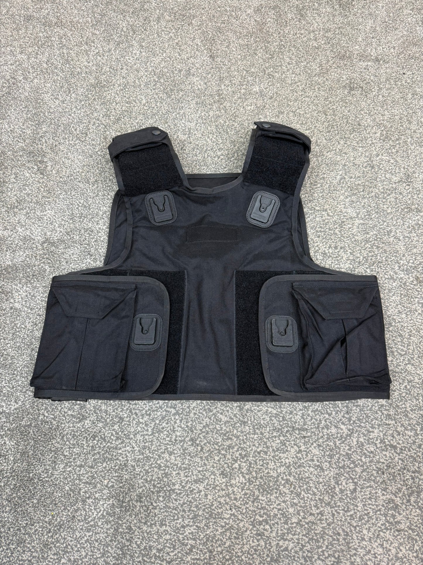 Ex Police Body Armour Cover Plate Carrier Vest SMALL Security Tactical Airsoft Paintball