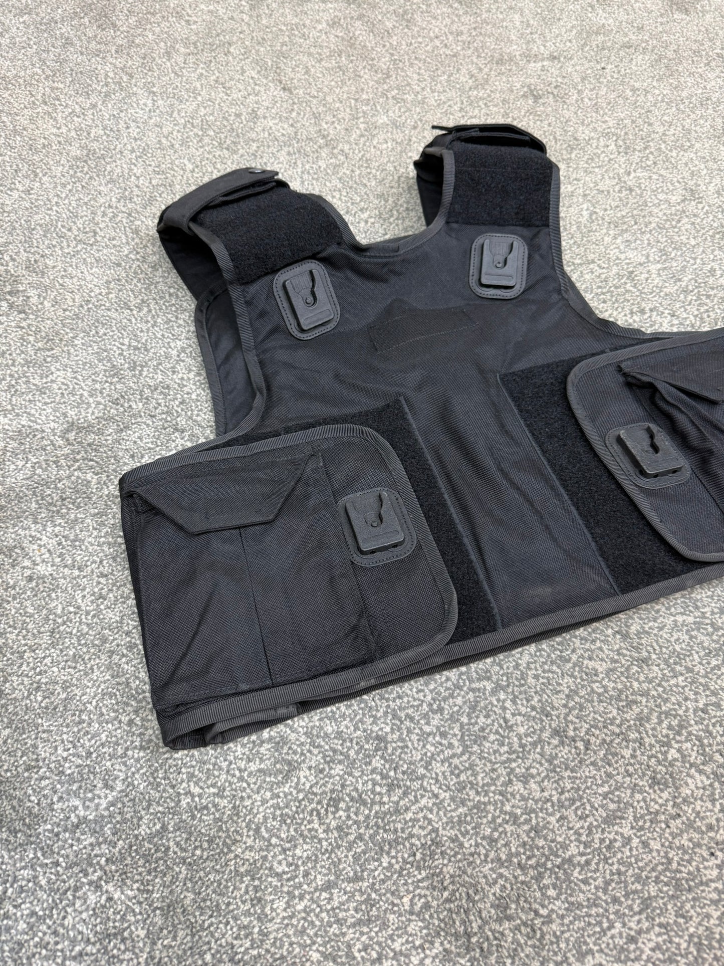 Ex Police Body Armour Cover Plate Carrier Vest SMALL Security Tactical Airsoft Paintball