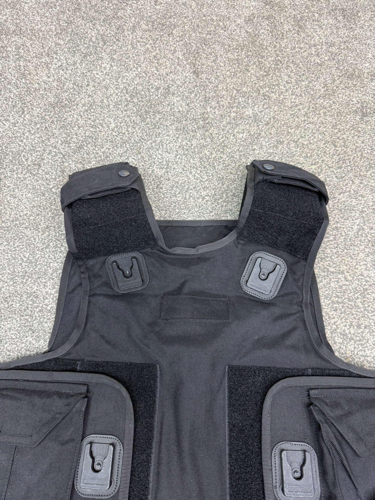 Ex Police Body Armour Cover Plate Carrier Vest SMALL Security Tactical Airsoft Paintball