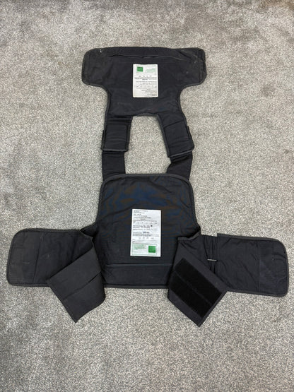 Ex Police Body Armour Cover Plate Carrier Vest SMALL Security Tactical Airsoft Paintball