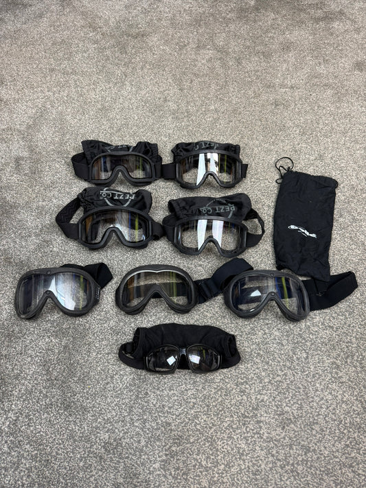 Ex Police Tactical Goggles x8 JOB LOT Petz Bolle ESS Airsoft Paintball