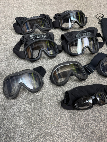 Ex Police Tactical Goggles x8 JOB LOT Petz Bolle ESS Airsoft Paintball