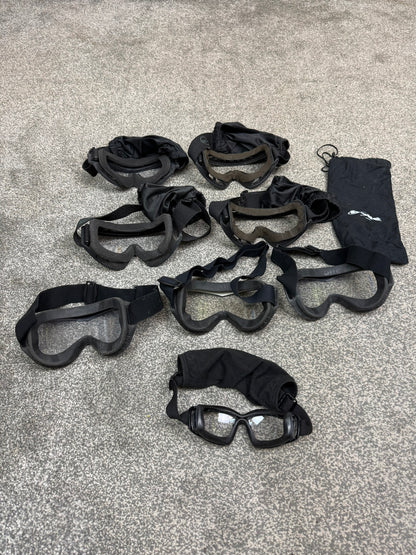 Ex Police Tactical Goggles x8 JOB LOT Petz Bolle ESS Airsoft Paintball