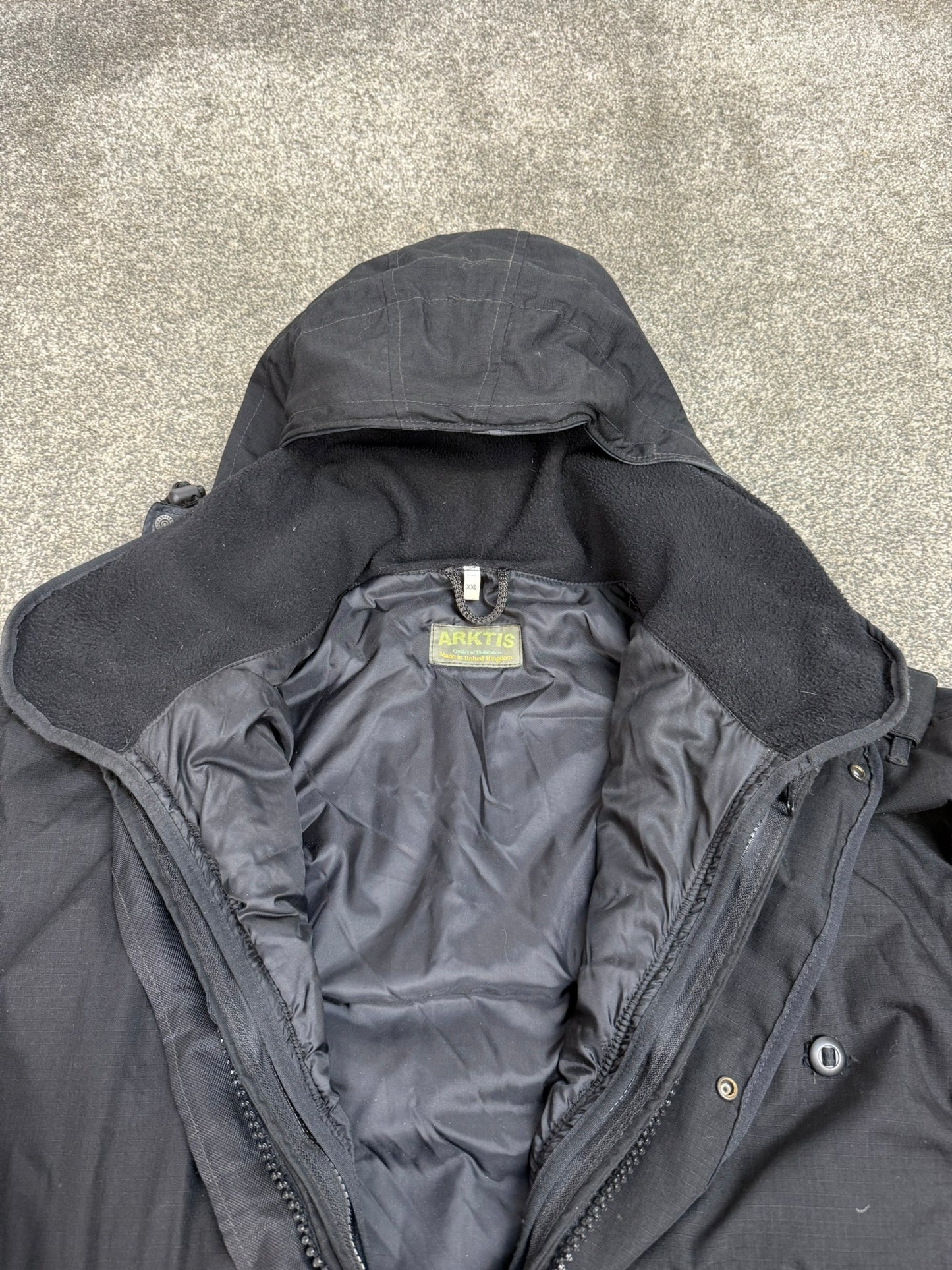 Ex Police Arktis Smock Jacket With Liner XXL Dog Handler Security Good Condition