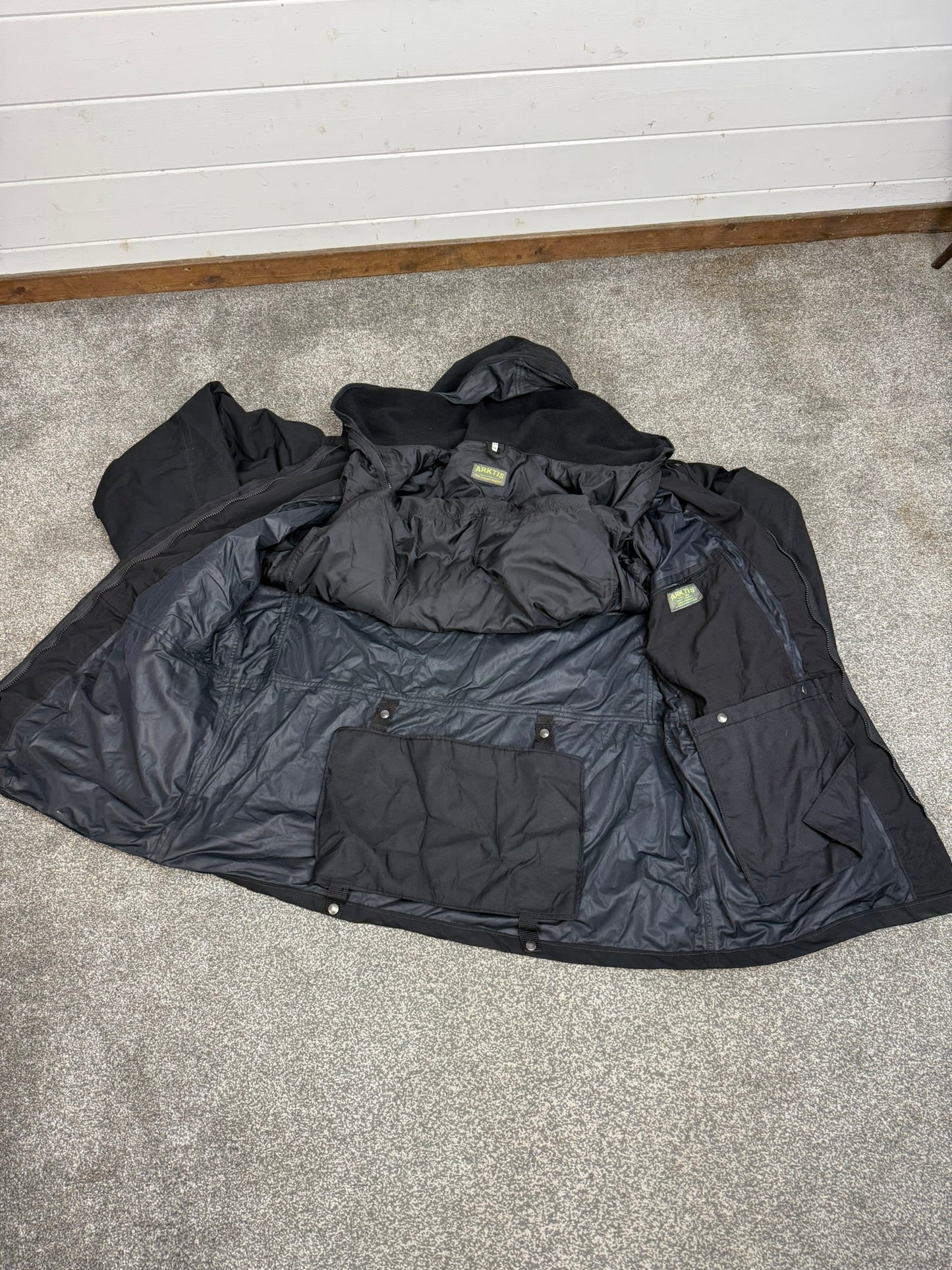 Ex Police Arktis Smock Jacket With Liner XXL Dog Handler Security Good Condition