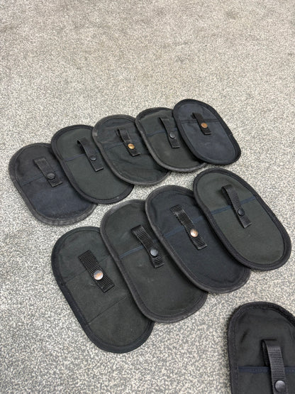 Ex Police Nylon Handcuff Pouch Rigid Cuff Duty Belt Pouch x10