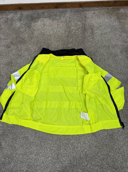 Ex Police Hi Vis Mesh Cycle Jacket Cycling Security Riding - MEDIUM