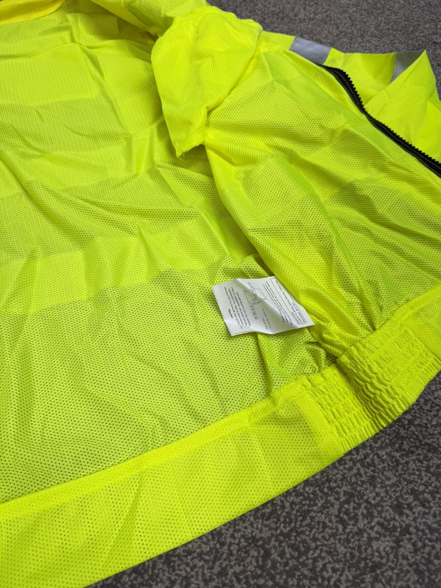 Ex Police Hi Vis Mesh Cycle Jacket Cycling Security Riding - MEDIUM